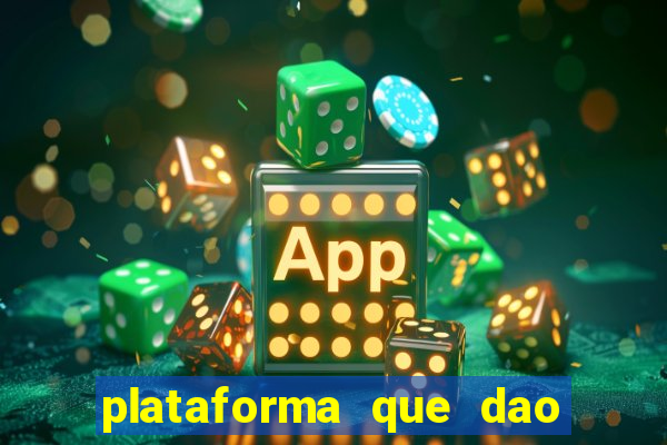 plataforma que dao bonus de cadastro